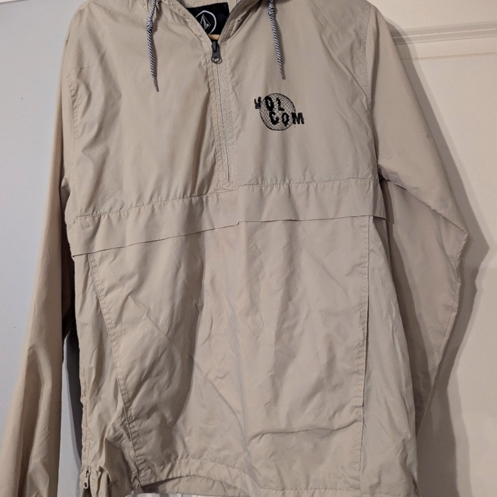 Volcom pull-over windbreaker Med.